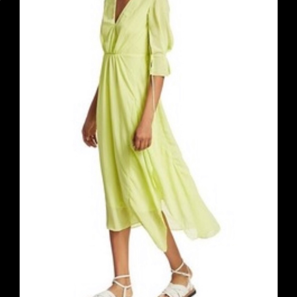 🍋 💚3.1 Phillip Lim neon dress⭐️⭐️⭐️⭐️